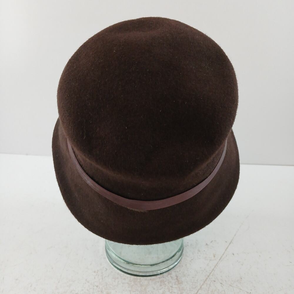 Vintage Women’s Cloche Hats Lot of 3 Felt Wool 1920s 1930s Style - Picture 14 of 16